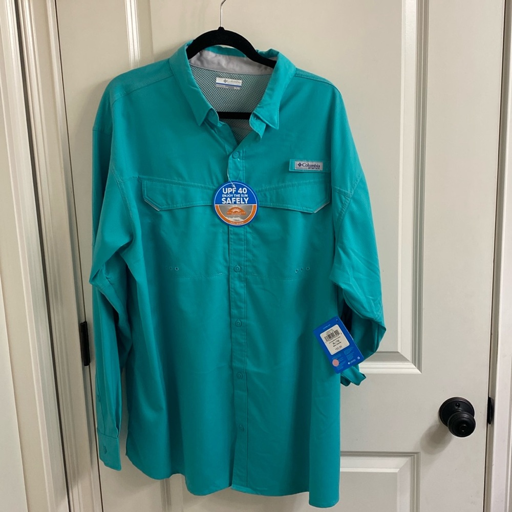 NWT Columbia  long sleeve men’s shirt XL